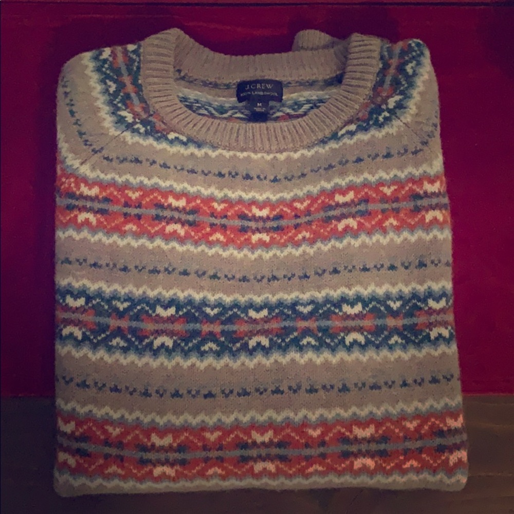 J. Crew Fair Isle Sweater